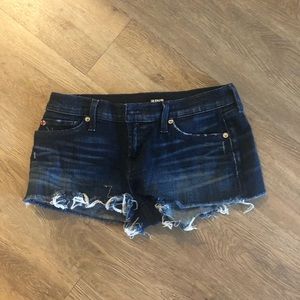 Dark Wash Hudson Jean Shorts